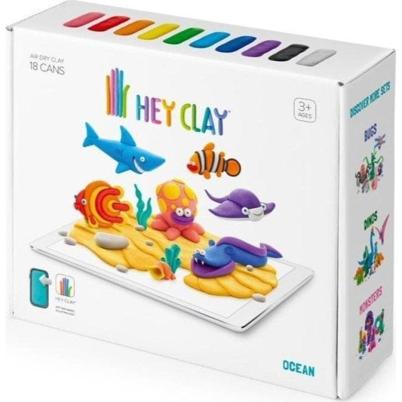 Tm Toys Hey Clay - Masa plastyczna Ocean HCL18003