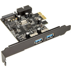 Silverstone Kontroler SilverStone PCIe 2.0 x1 - 2x USB 3.0 + 20pin USB 3.0 (SST-EC04-E)