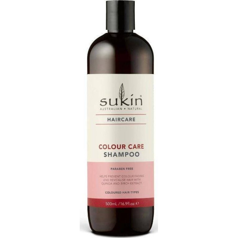 Sukin SUKIN, Colour Care Szampon pielęgnujący kolor do włosów farbowanych, 500 ml