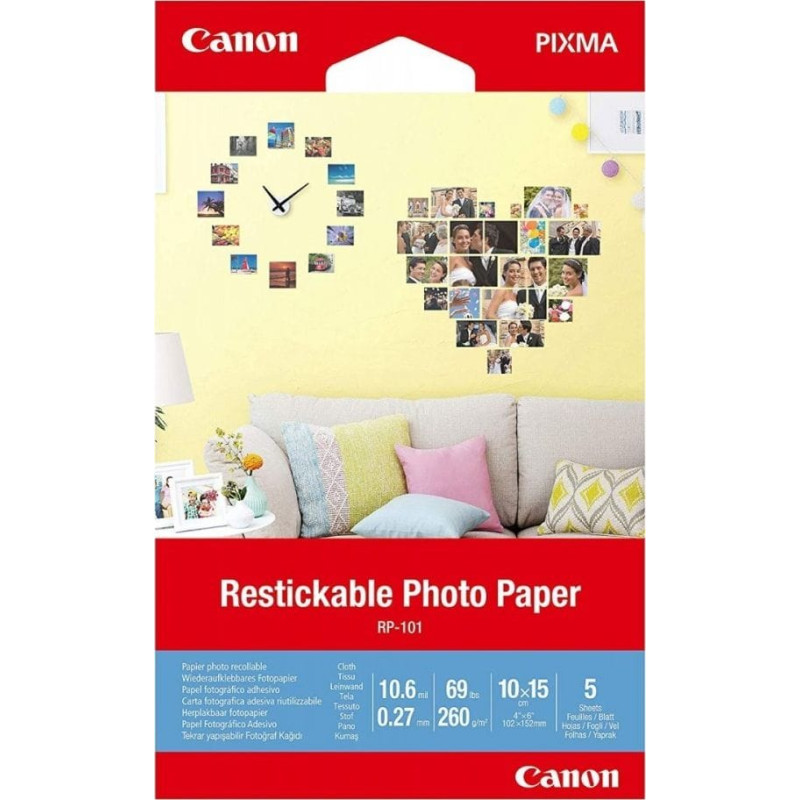 Canon Papier fotograficzny do drukarki RP-101 A6 (3635C002)