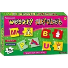 Abino Puzzle edukacyjne Wesoły alfabet ABINO