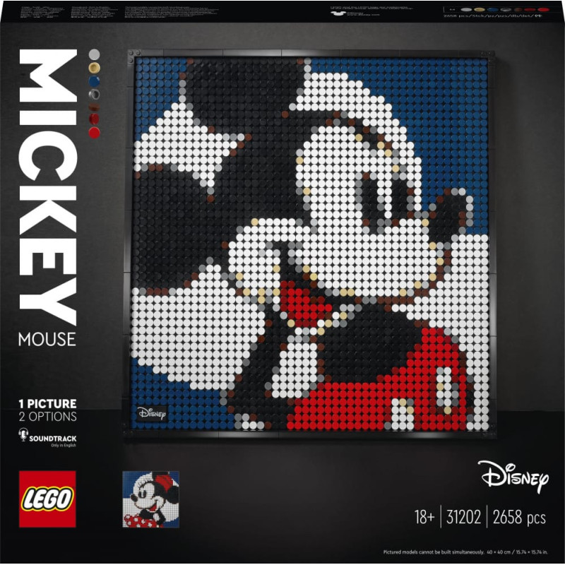 Lego Art Disney's Mickey Mouse (31202)