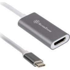 Silverstone Adapter USB SilverStone USB-C - HDMI Szary  (SST-EP07C-E)