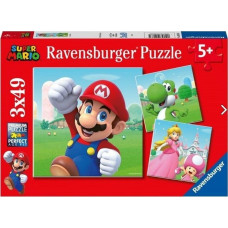 Ravensburger Ravensburger Puzzle Super Mario 3x49 - 05186