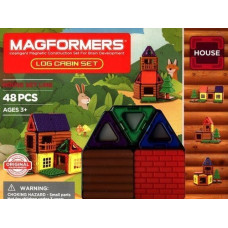 Magformers MAGFORMERS LOG CABIN SET 48 EL.