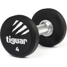 Tiguar hantel TI-WHPU0040 gumowany 1 x 4 kg