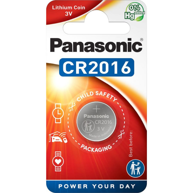 Panasonic Bateria CR2016 12 szt.