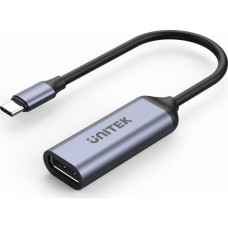 Unitek Adapter USB Unitek V1415A USB-C - DisplayPort Szary  (V1415A)