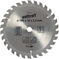 Wolfcraft Piła tarczowa 140/12,75 mm HM Wolfcraft - szybkie, dokładne cięcia