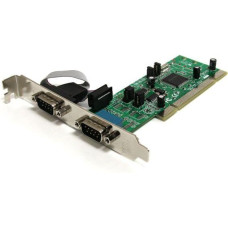 Startech Kontroler StarTech PCI - 2x Port szeregowy RS-232 DB9 (PCI2S4851050)