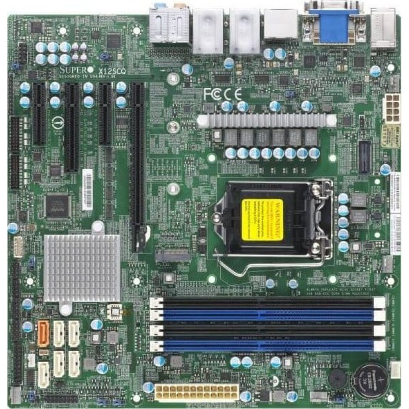 Supermicro Supermicro Mainboard MBD-X12SCQ Single