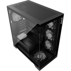 Adata Case|ADATA|XPG Invader X|MidiTower|Case product features Transparent panel|Not included|ATX|MicroATX|MiniITX|Colour Black|INVADERXMT-BKCWW