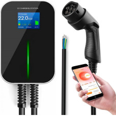 Extralink Ładowarka ExtraLink EXTRALINK BS20-BC-22kW-APP MODE C EV CHARGING STATION, 6.1M TYPE2 CABLE, 32A 3 PHASE 22KW, LCD SCREEN