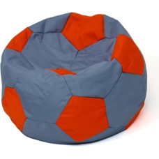 Go Gift Soccer Sako bag pouffe grey-red XXL 140 cm