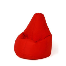 Go Gift Sako bag pouffe Pear intense red L 105 x 80 cm