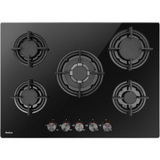 Amica PGCA7101AoB Black Built-in 70 cm Gas 5 zone(s)