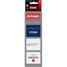 Activejet AH-GT52M ink for HP printer; HP GT-52M M0H55AE replacement; Supreme; 70 ml; magenta