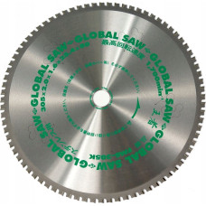 Global Piła tarczowa do cięcia stali nierdzewnej GLOBAL SAW 305 x 2,0/1,6 x 25,4mm / 80z CERMET