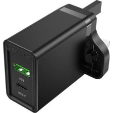 Vention Ładowarka Vention Ładowarka sieciowa USB(A+C) Vention FBBB0-UK (18W/20W) UK czarna