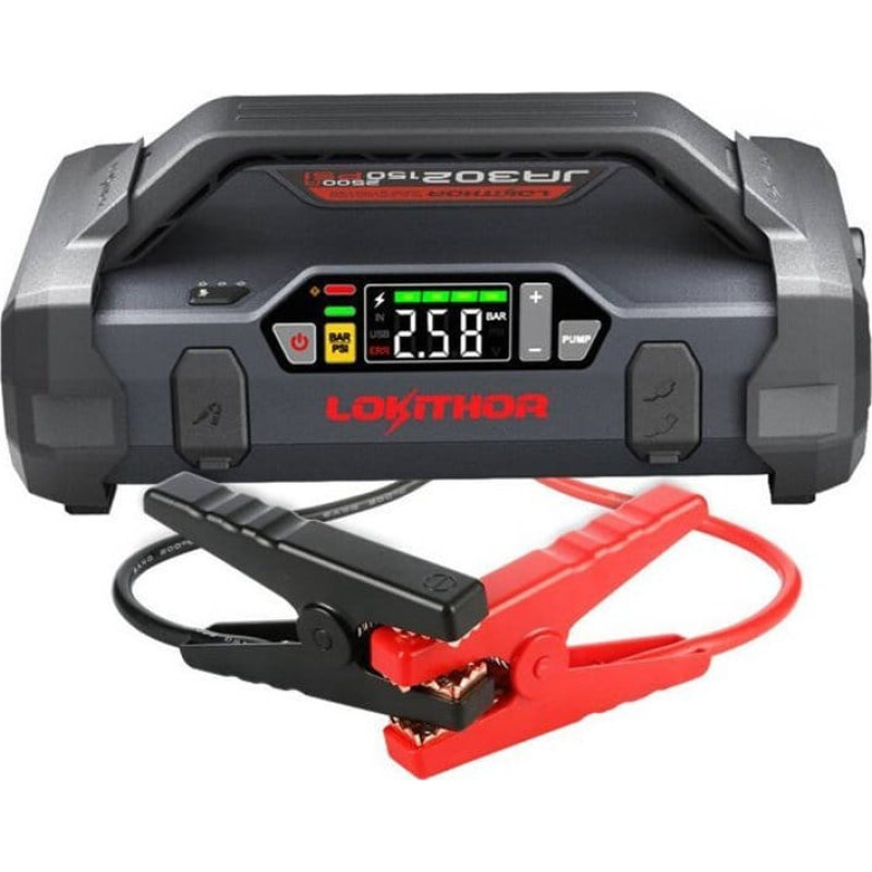 Lokithor Powerbank Lokithor Powerbank / Jump starter Lokithor JA302, 2500A, kompresor 10-150 PSI