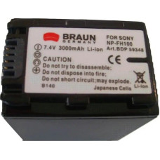 Braun Phototechnik Akumulator Braun Phototechnik BRAUN akumulator - SONY NP-FH90,100 - 2191050324