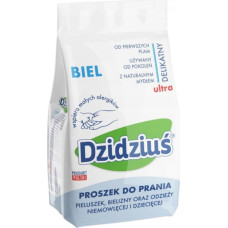 Dzidziuś Proszek do prania pieluszek, bielizny, odzieży niemowlęcej Biel 1,5kg