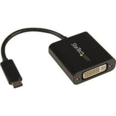 Startech Adapter USB StarTech USB-C - DVI Czarny  (CDP2DVI)