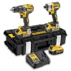 Dewalt Zestaw elektronarzędzi Dewalt 7-elementowy (DCK266P3)