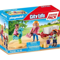 Playmobil Playmobil Starter Pack Opiekunka z wózkiem 71258