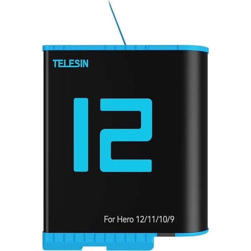 Telesin Akumulator bateria Telesin do GoPro Hero 12 / 11 / 10 / 9 (1750 mAh) - GP-BTR-901-D