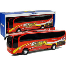 Leantoys Autobus Miejski Model Czerwony 54cm