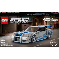 Lego Speed Champions Nissan Skyline GT-R (R34) z filmu „Za szybcy, za wściekli” (76917)