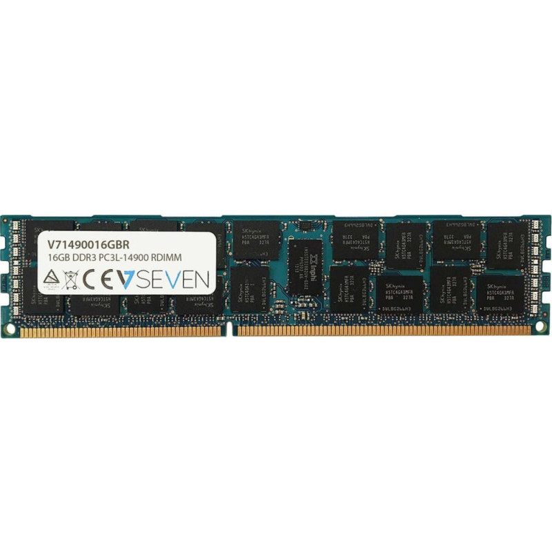 V7 Pamięć serwerowa V7 DDR3, 16 GB, 1866 MHz, CL13 (V71490016GBR)