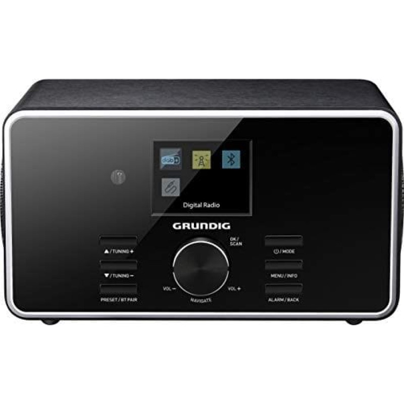 Grundig DTR 4500 2.0 (schwarz, Bluetooth, USB)