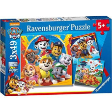 Ravensburger RVSB4 Ravensburger UK 5048 Ravensburger Paw Patrol 3 x 49 szt.,