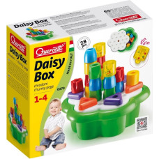 Quercetti Układanka Daisy box chunky pets, 28 elementów