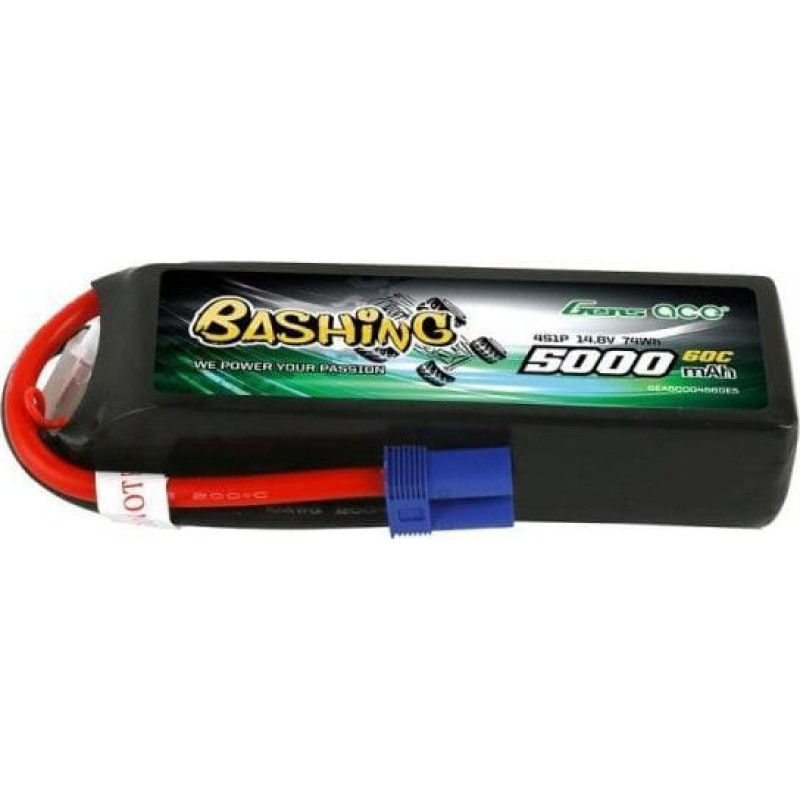 Gens Ace Akumulator LiPo Gens Ace Bashing 5000mAh 14,8V 4S1P 60C EC5