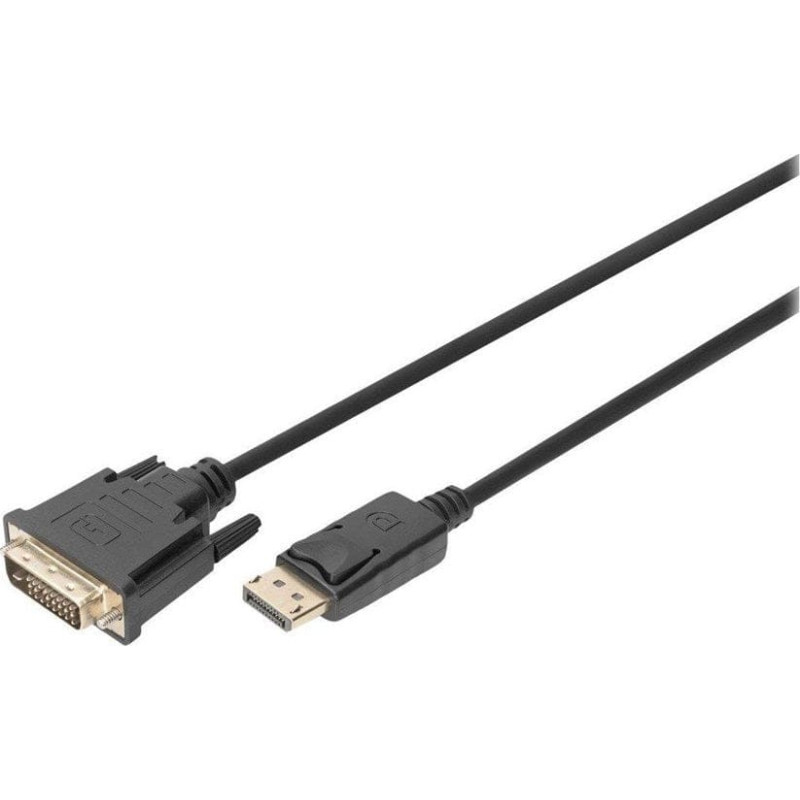 Digitus Kabel Digitus DisplayPort - DVI-D 3m czarny (DB-340301-030-S)