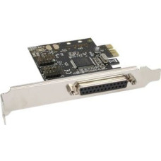 Inline Kontroler InLine PCIe x1 - Port równoległy LPT + 2x RS-232 (76624C)