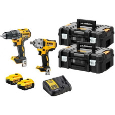 Dewalt Zestaw elektronarzędzi Dewalt 7-elementowy (DCK2077P2T-QW)