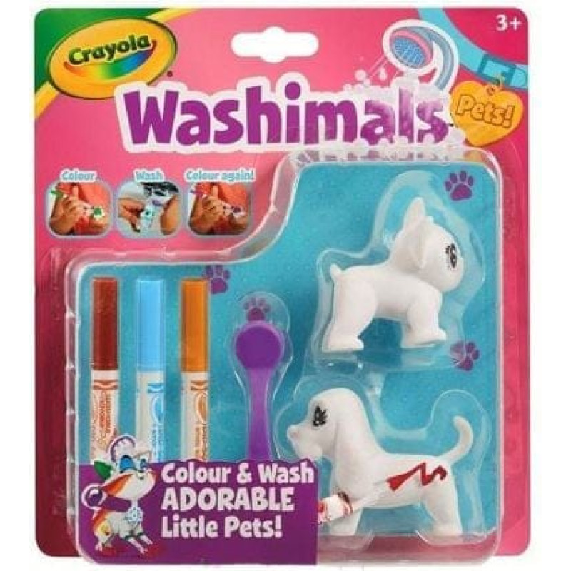 Crayola Washimals - Psy. Zestaw kreatywny (298718)