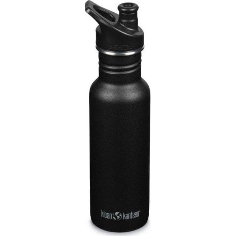 Klean Kanteen Kanteen Classic Narrow (mit Loop Cap), 532ml/18oz, Black