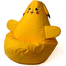 Go Gift Pikachu yellow Sako bag pouffe XL 130 x 90 cm