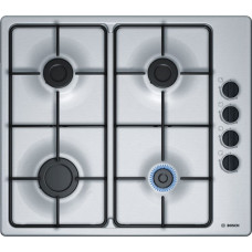 Bosch PBP6B5B80 hob Stainless steel Built-in Gas 4 zone(s)