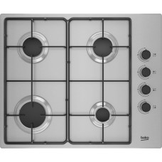 Beko HIBG64120SX hob Stainless steel Built-in 60 cm Gas 4 zone(s)