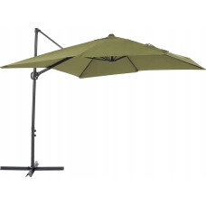 Beliani Lumarko Parasol ogrodowy 245 x 245 cm zielony MONZA II!