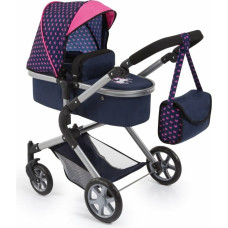 Bayer Doll pram BAYER Design 18154AA City Neo deep Pink, Black