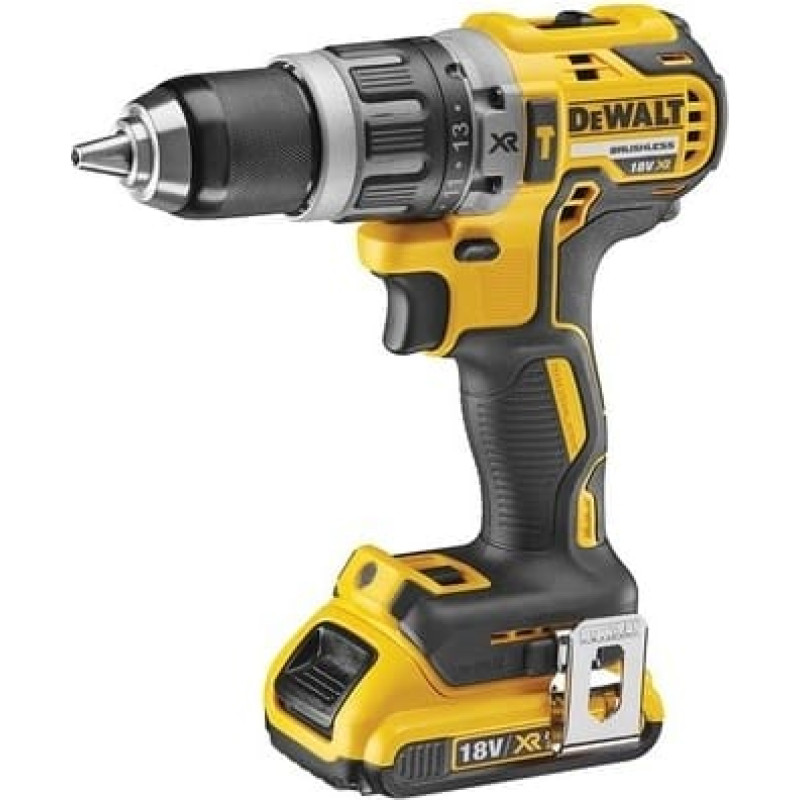 Dewalt DCD796D2-QW drill Keyless Black,Yellow 1.6 kg