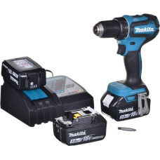 Makita DDF485RF3J Cordless Drill 3x 18V 3Ah