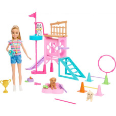 Mattel Barbie Family & Friends Stacie's Puppy Playground Spielset